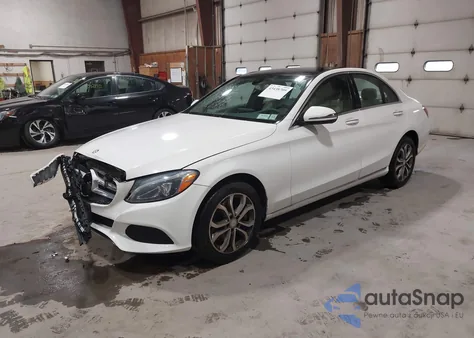 2016 Mercedes-Benz C 300 4Matic from USA, damaged, VIN 55SWF4KB8GU167845